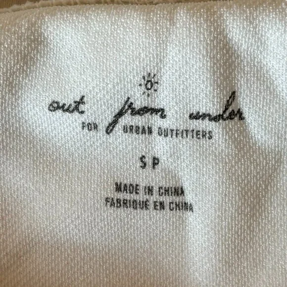 NWOT UO Out From Under Printed Tie-Front One-Piece Swimsuit, Size Small - Picture 6 of 6